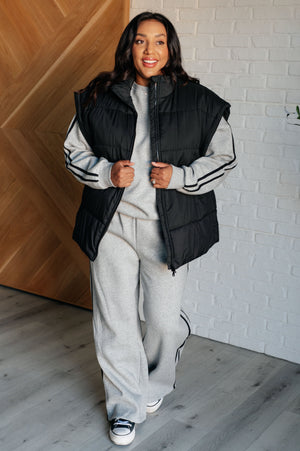 ONLINE EXCLUSIVE: Stadium Seating Puffer Vest