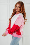 ONLINE EXCLUSIVE: Stripes on My Sleeves Color Block Pullover