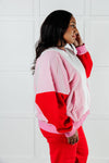 ONLINE EXCLUSIVE: Stripes on My Sleeves Color Block Pullover