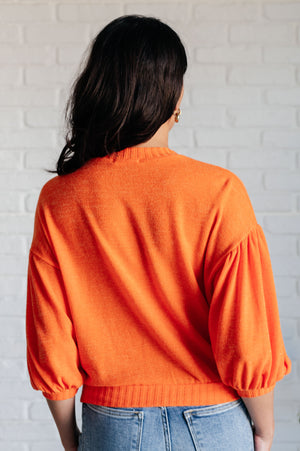 ONLINE EXCLUSIVE: Subway Station Sweater in Orange