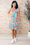 ONLINE EXCLUSIVE: Summer Garden Sleeveless Swing Dress