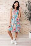 ONLINE EXCLUSIVE: Summer Garden Sleeveless Swing Dress