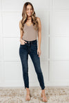 ONLINE EXCLUSIVE: Tessa High Rise Control Top Step Hem Skinny Jeans