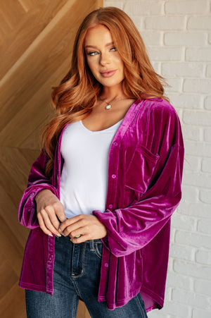 ONLINE EXCLUSIVE: The Best Policy Velvet Balloon Sleeve Top