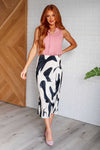 ONLINE EXCLUSIVE: Thoroughly Modern Plisse Midi Skirt