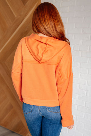 ONLINE EXCLUSIVE: Throwback Heartthrob Hoodie in Orange