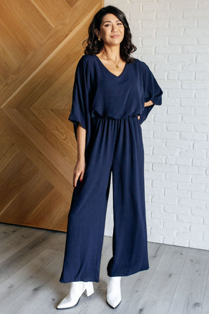 ONLINE EXCLUSIVE: Up to Something Wide Leg Jumpsuit