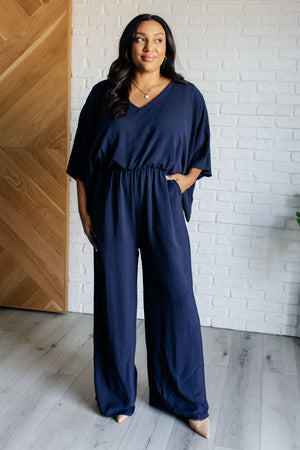 ONLINE EXCLUSIVE: Up to Something Wide Leg Jumpsuit