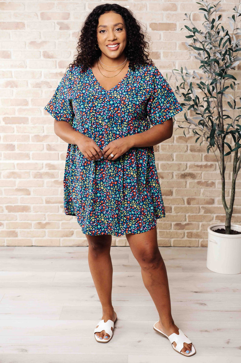 ONLINE EXCLUSIVE: What's the Hurry About? Floral Dress