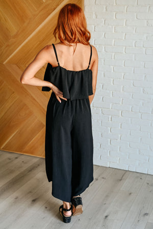 ONLINE EXCLUSIVE: When All is Said and Done Spaghetti Strap Jumpsuit