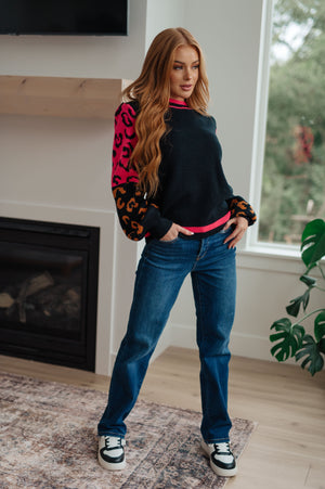 ONLINE EXCLUSIVE: Wild About You Animal Print Sweater