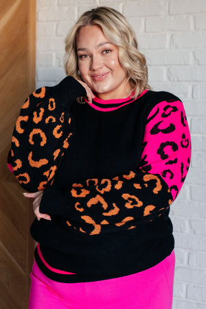 ONLINE EXCLUSIVE: Wild About You Animal Print Sweater