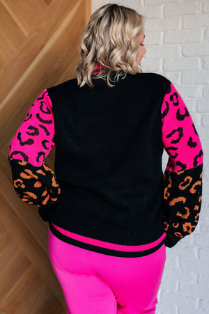 ONLINE EXCLUSIVE: Wild About You Animal Print Sweater