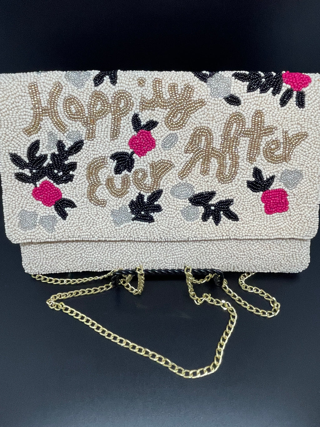 Fully Beaded Happily Ever After Crossbody Purse