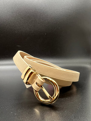 .5" Belt with Gold Buckle