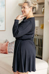 ONLINE EXCLUSIVE: Black Elegance Skort Dress