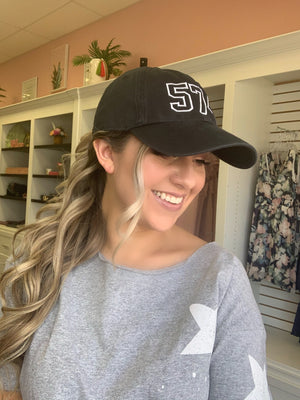 Embroidered "574" Baseball Hat