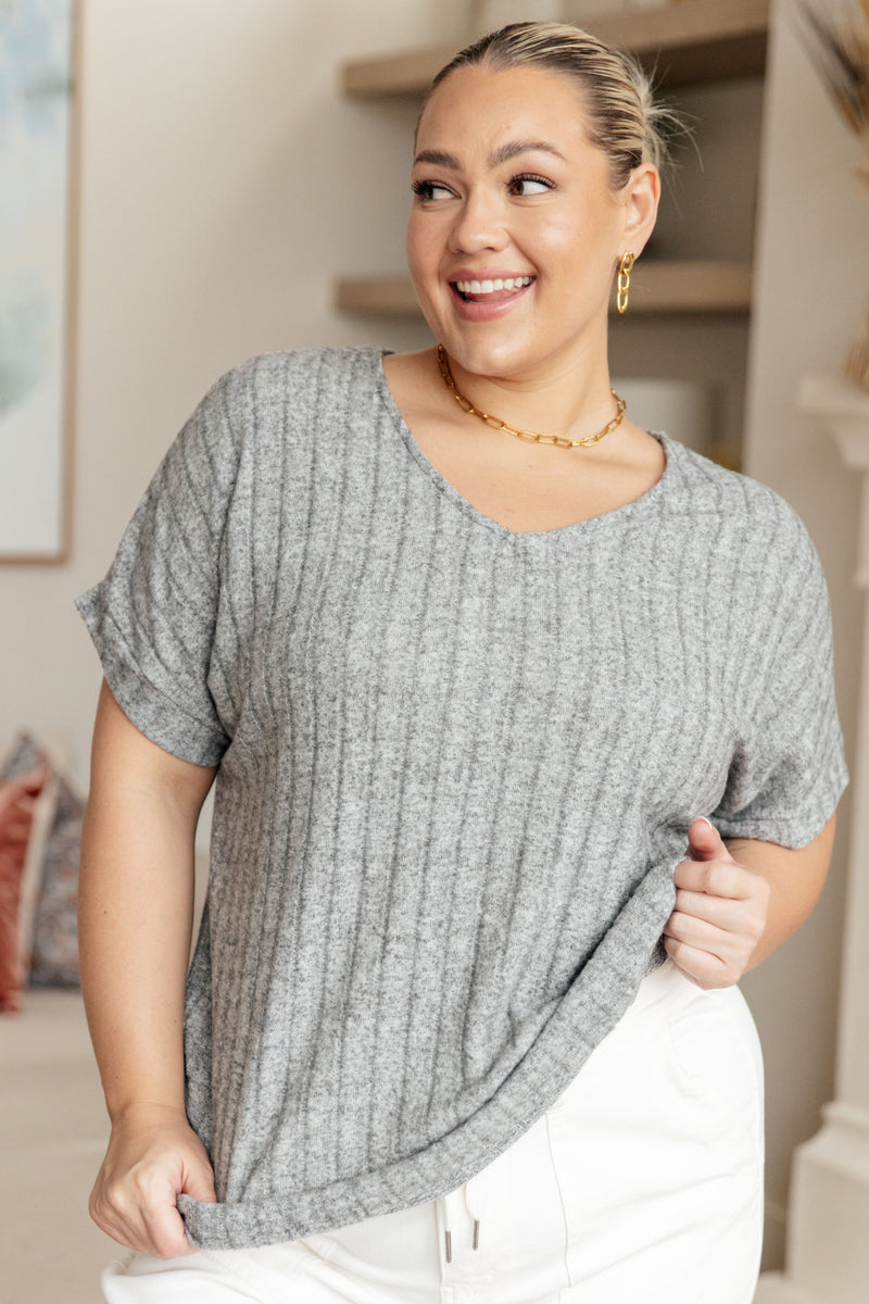 ONLINE EXCLUSIVE: Meet Me at the Greyhound V-Neck Top