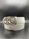 1.5" Belt With Silver Buckle